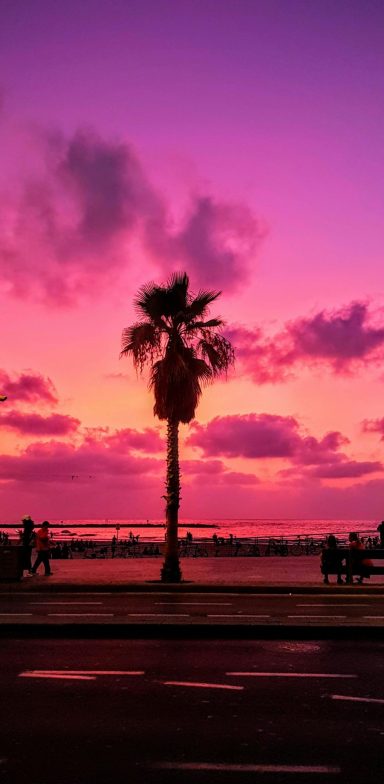 israel sunset